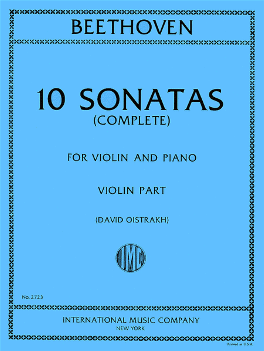 Ten Sonatas (OISTRAKH)