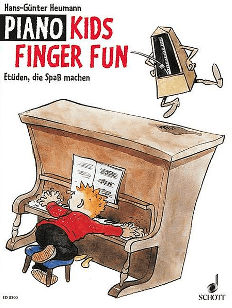 Pian0 Kids - Finger Fun (german)* Piano Solo scores gallery preview page 1
