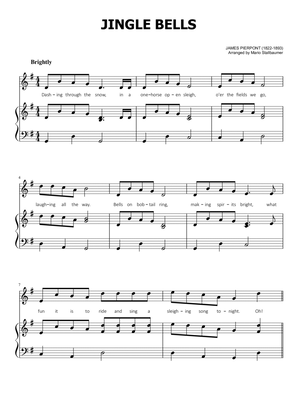 Jingle Bells - Easy Piano