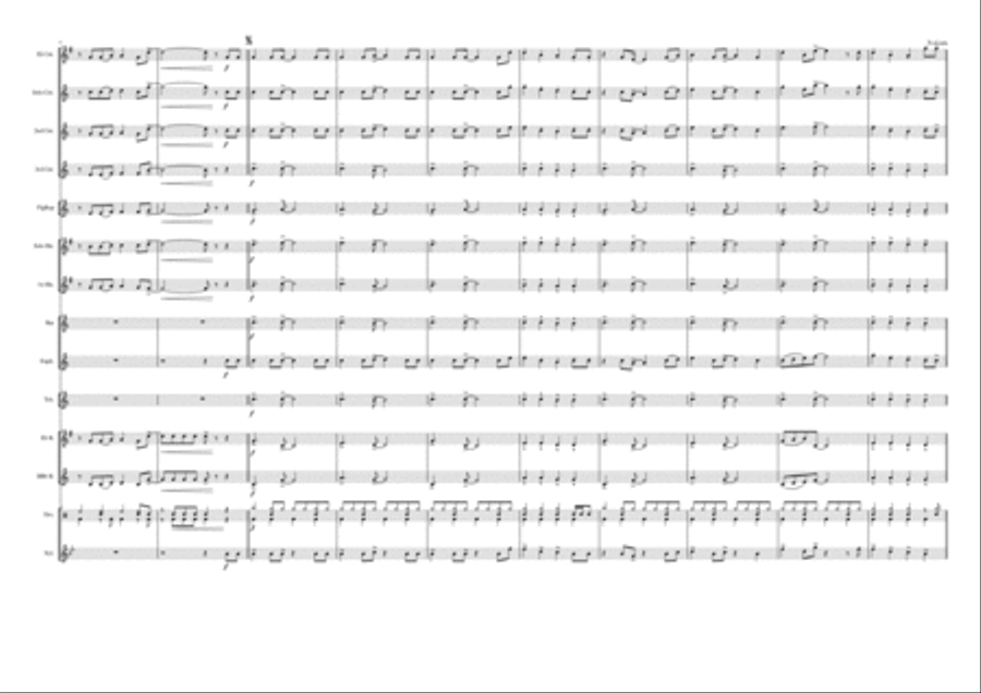 Shut Up And Dance Brass Ensemble scores gallery preview page 5