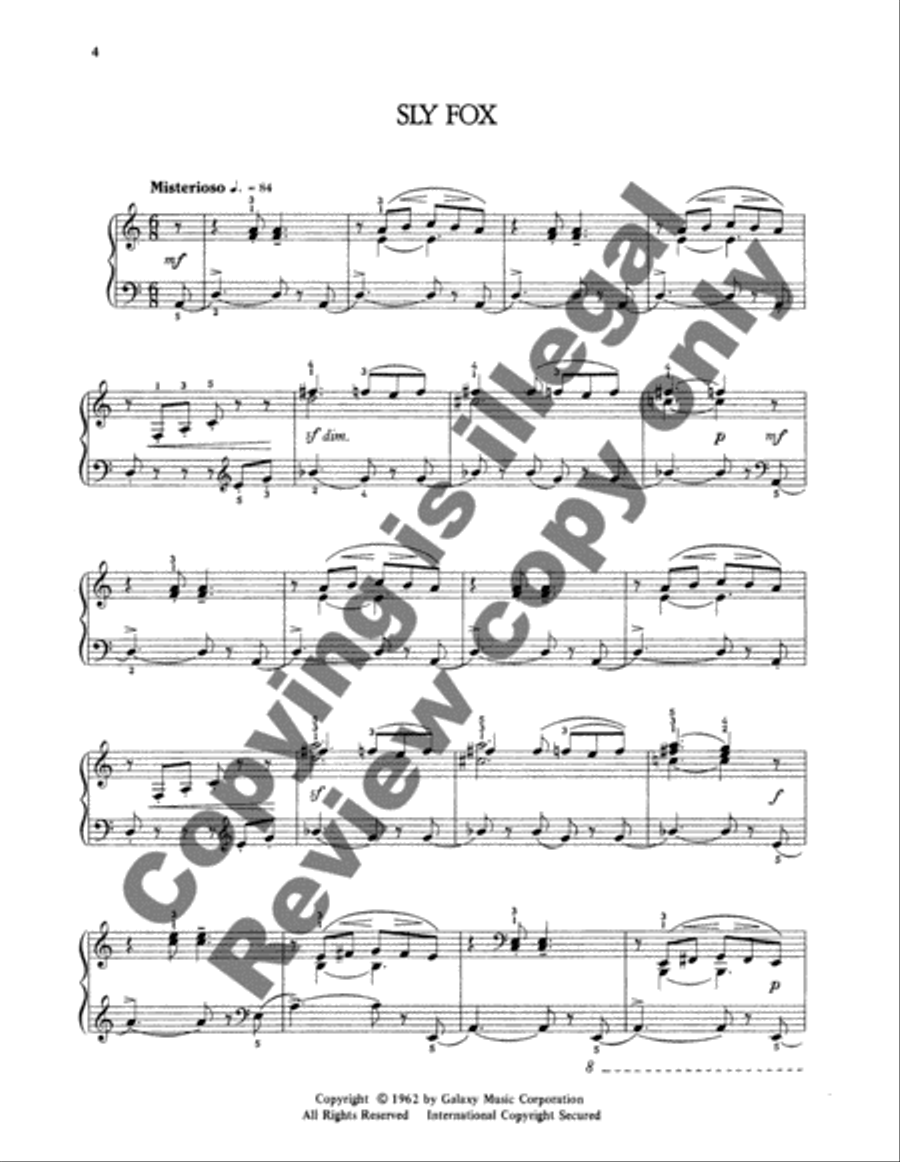 New Recital Pageants, Book 3 Piano Method scores gallery preview page 9