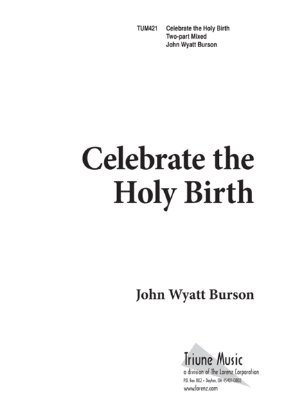 Celebrate the Holy Birth