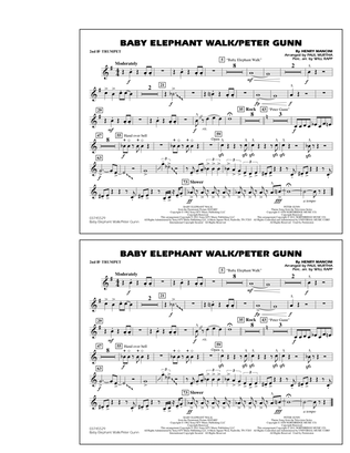Baby Elephant Walk/Peter Gunn - 2nd Bb Trumpet