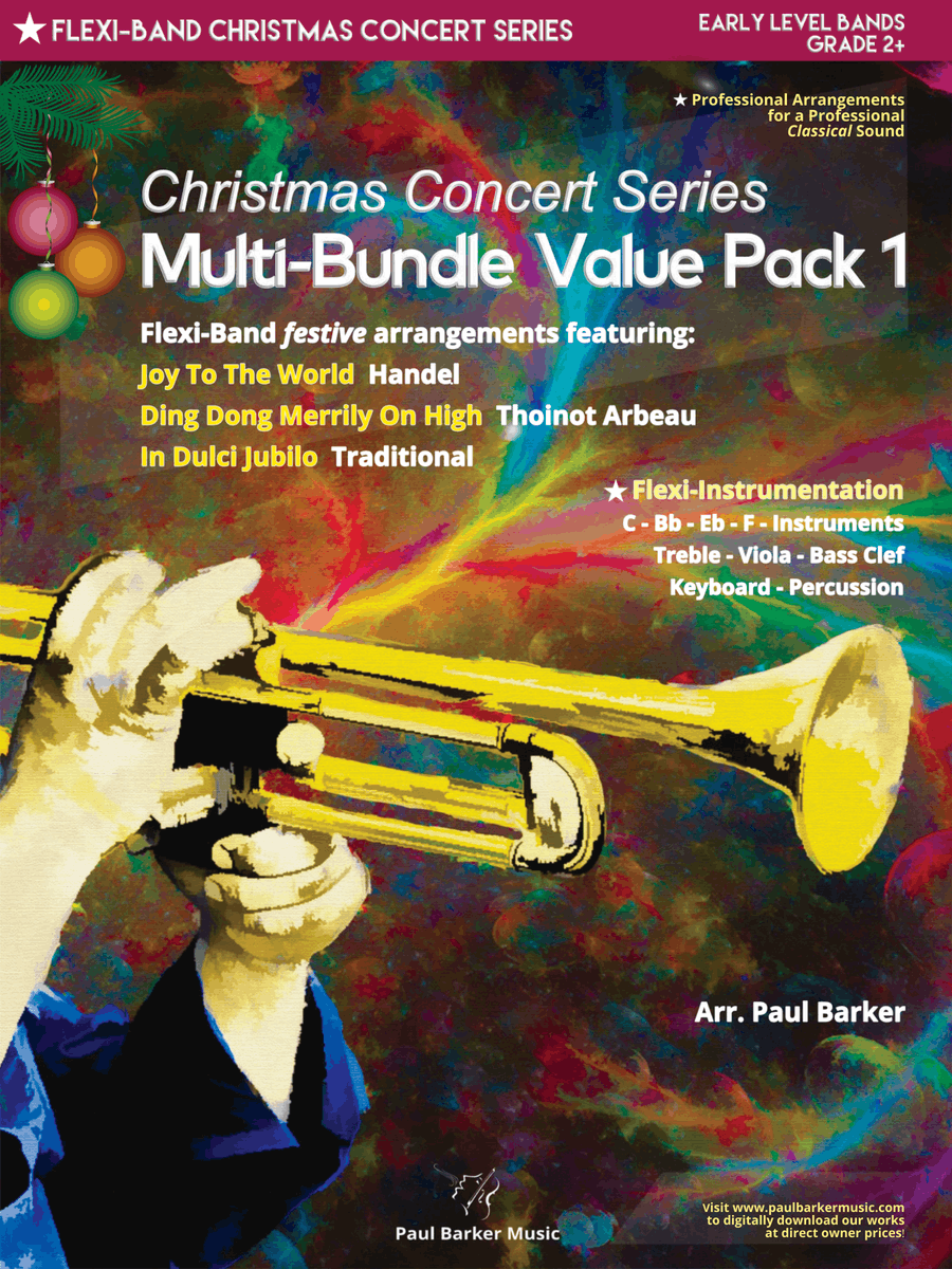 Christmas Concert Series - Multi Bundle 1 (Flexible Instrumentation) image number null
