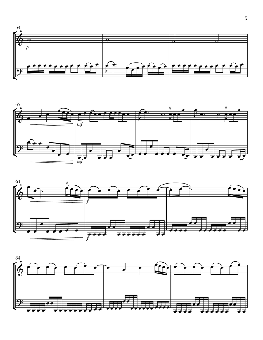 Daylight String Duet scores gallery preview page 5