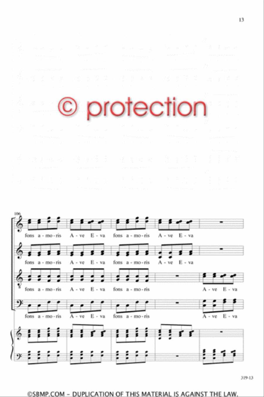 Rytmus - SATB Octavo 4-Part scores gallery preview page 12