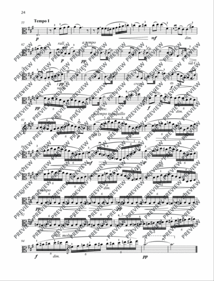 Sur le lac Piano Accompaniment scores gallery preview page 9