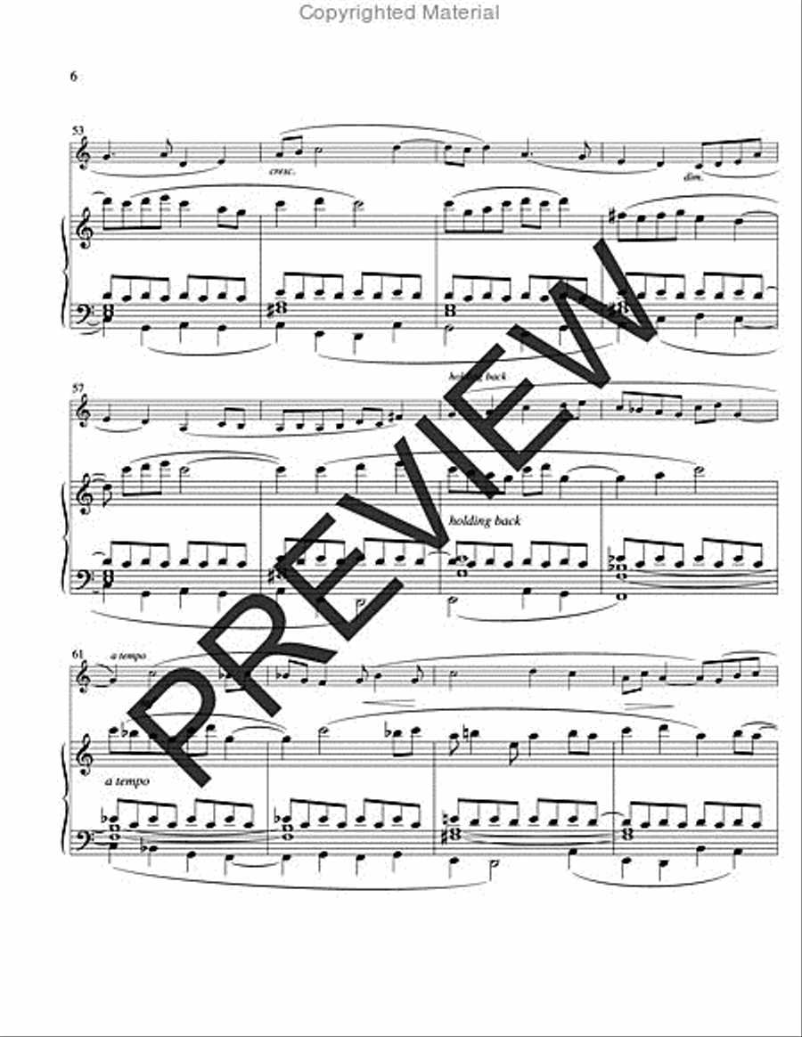 Fantasy on VENI CREATOR SPIRITUS Alto Saxophone scores gallery preview page 6