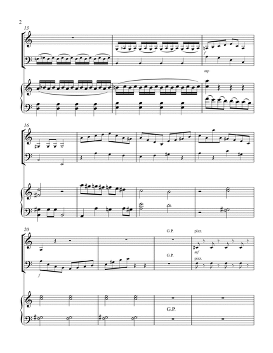 Piano Trio No. 2, "Adventure" for chamber music beginners