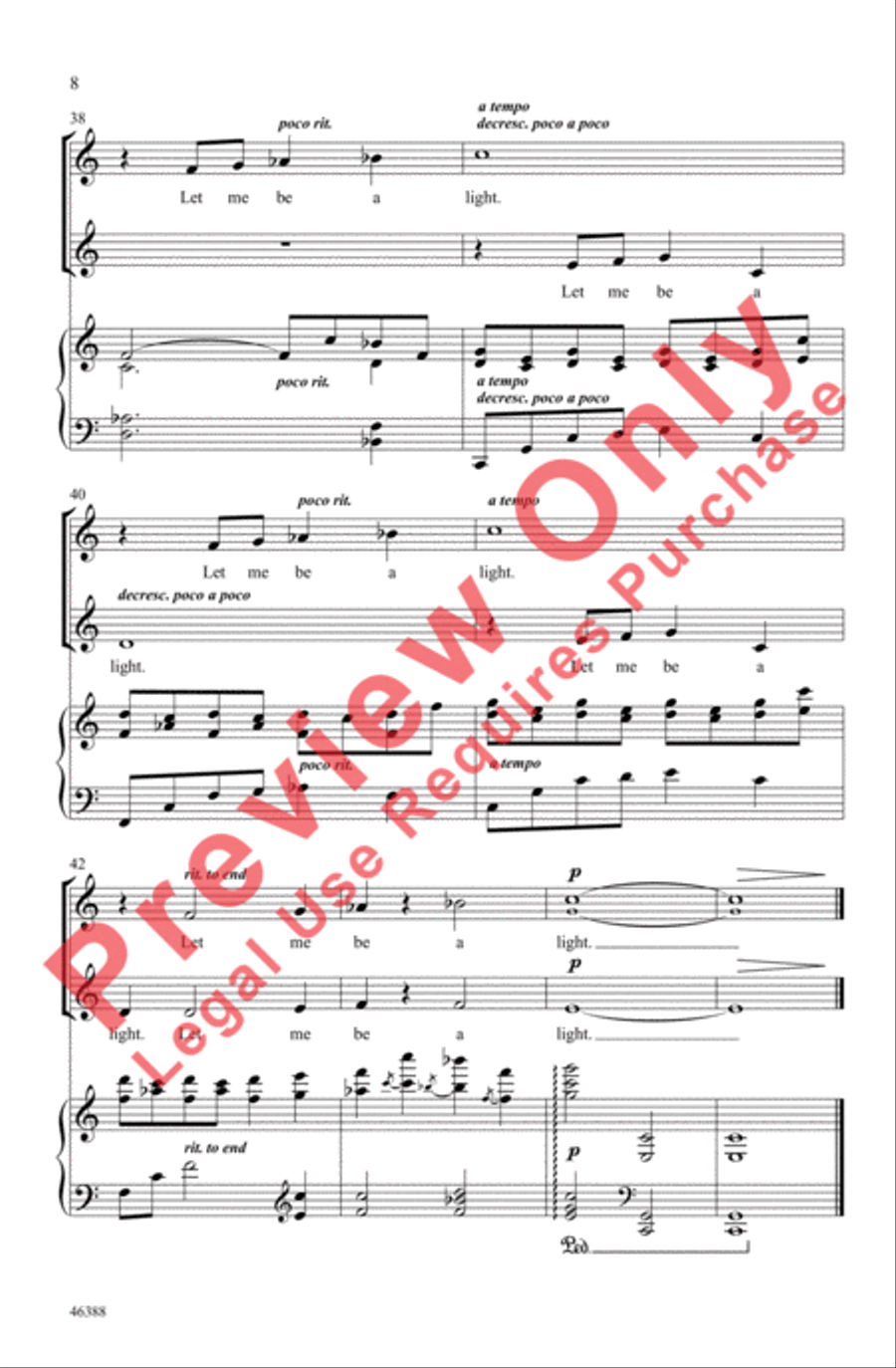 The Lighthouse 2-Part scores gallery preview page 8