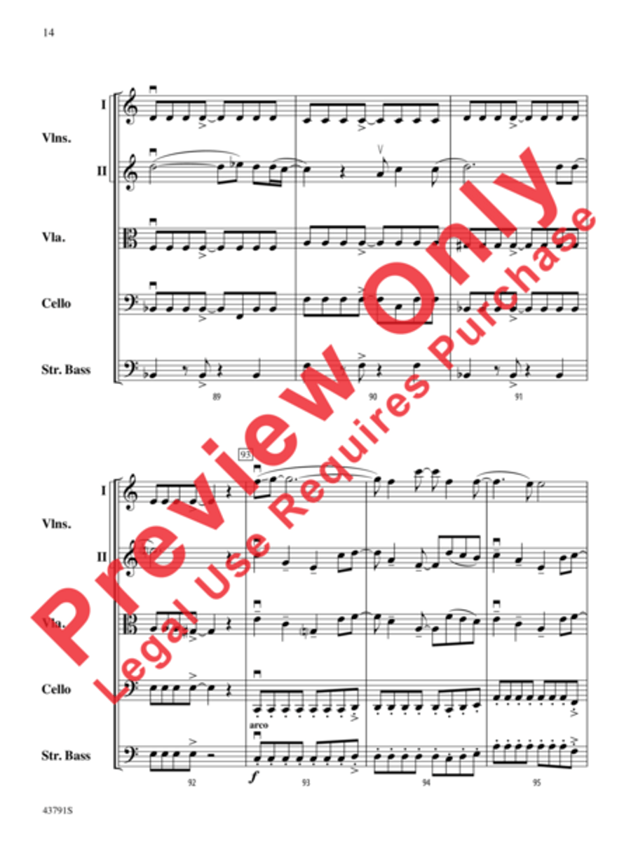 Starlight Starlight String Orchestra scores gallery preview page 31