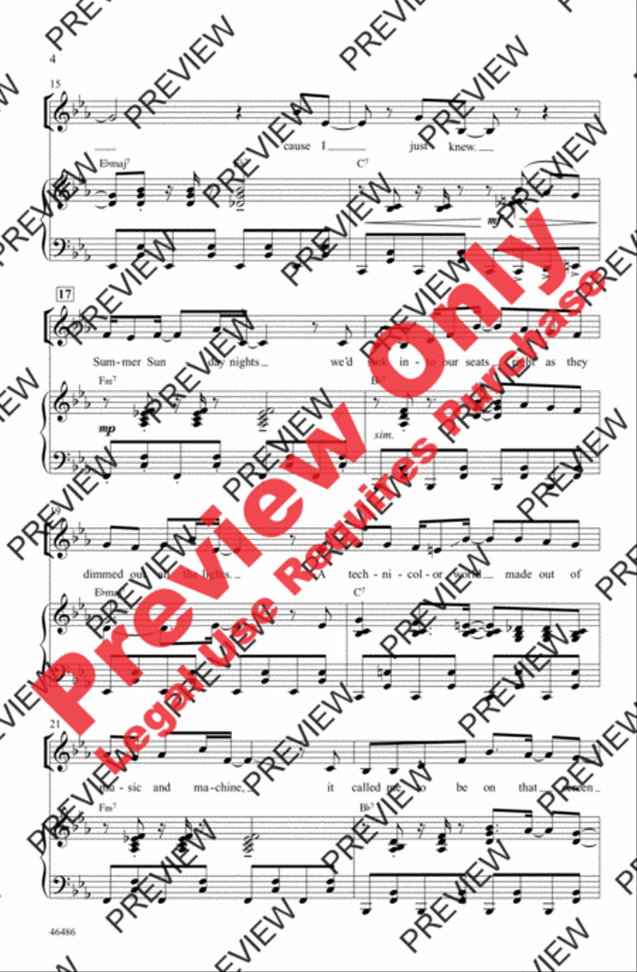 Another Day of Sun Another Day of Sun 3-Part scores gallery preview page 4