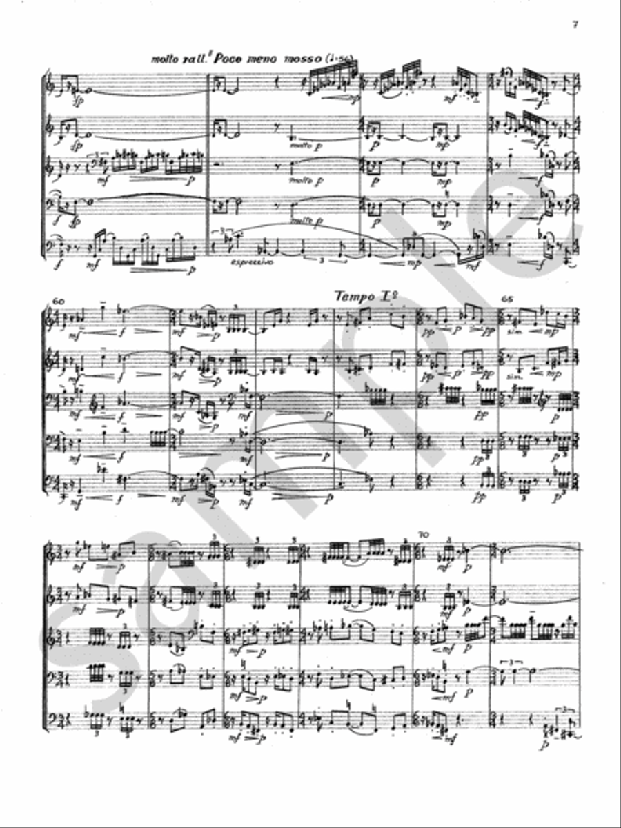 Quintet-Brass Quintet Quintet-Brass Quintet Brass Quintet scores gallery preview page 9