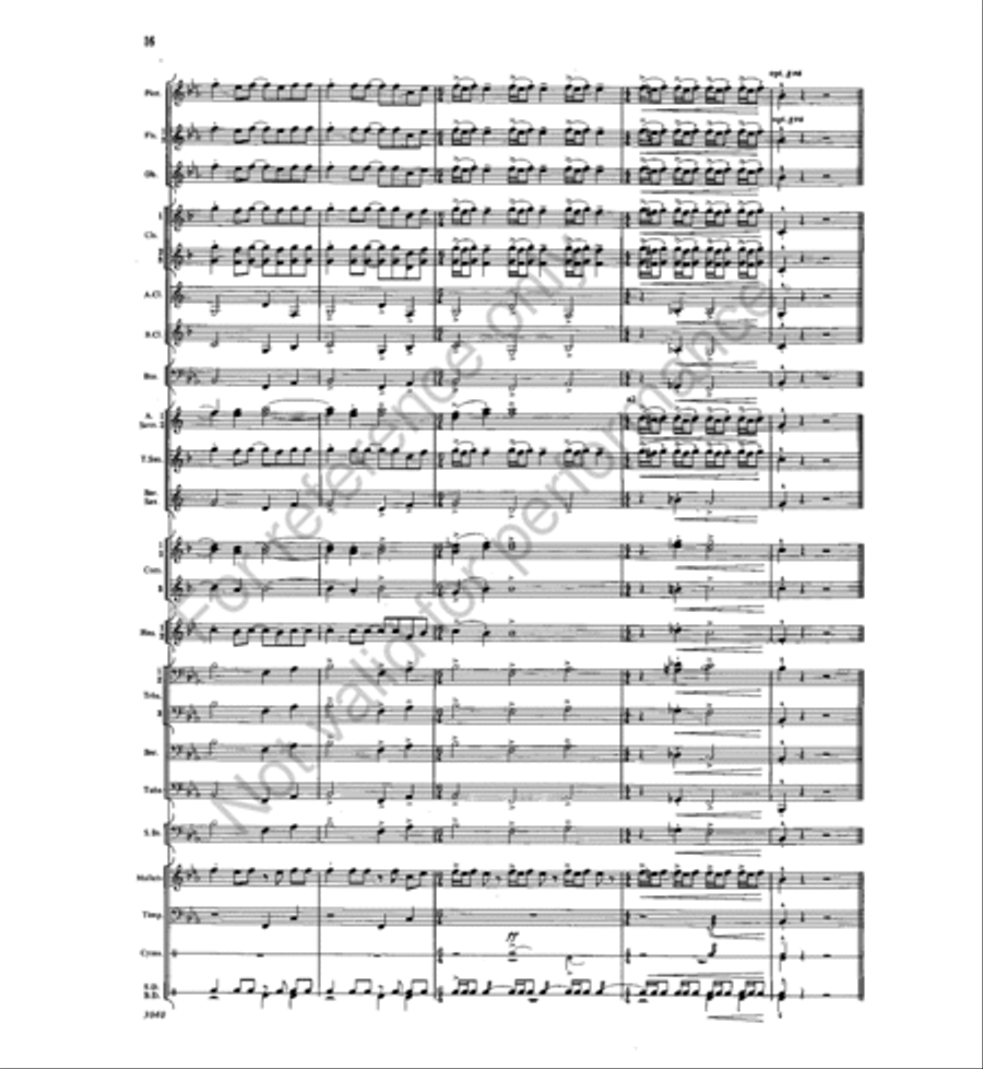 Protocol Protocol Concert Band scores gallery preview page 16