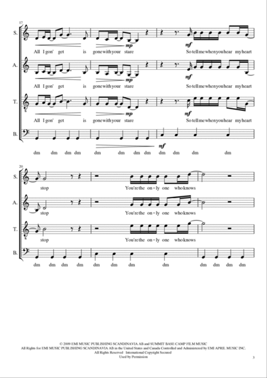 Possibility 4-Part scores gallery preview page 3