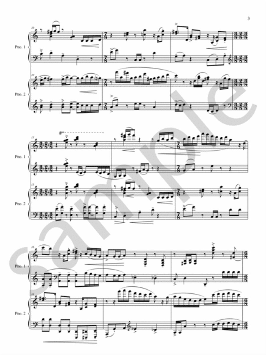 Tenement Rhapsody Tenement Rhapsody Chamber Music scores gallery preview page 4