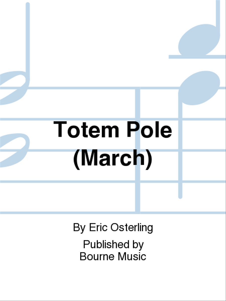 Totem Pole (March) Concert Band scores gallery preview page 1