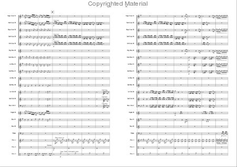 Lord Tullamore Brass Band scores gallery preview page 13