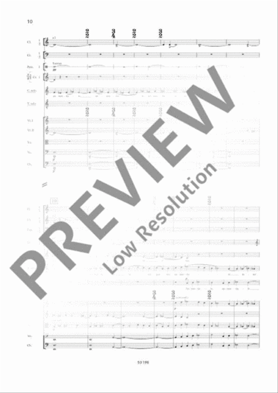 Seven Gates of Jerusalem - Symphony No. 7 SSATB scores gallery preview page 17