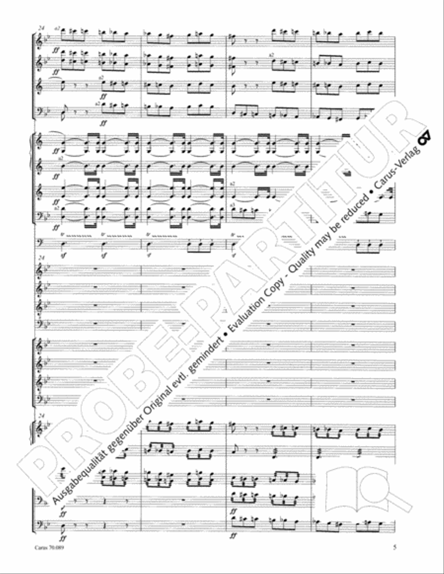 Stabat mater Choir scores gallery preview page 18