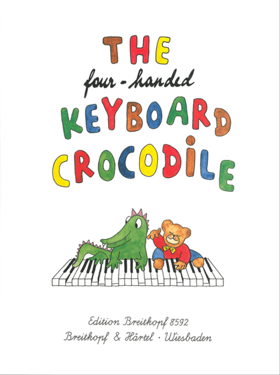 The Four-Handed Keyboard Crocodile Easy Piano scores gallery preview page 1