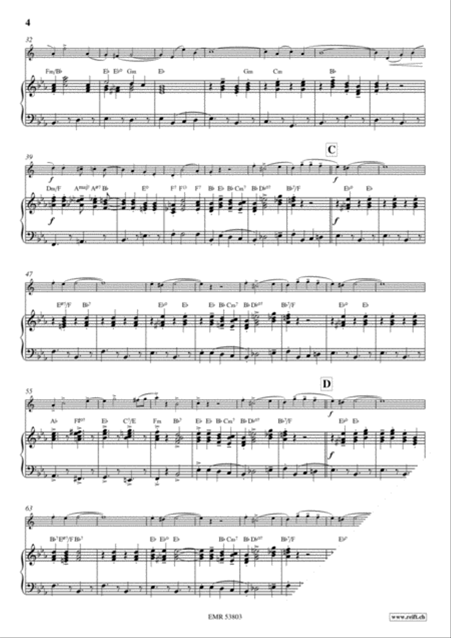 Hoch und Deutschmeister Hoch und Deutschmeister Baritone Saxophone scores gallery preview page 5