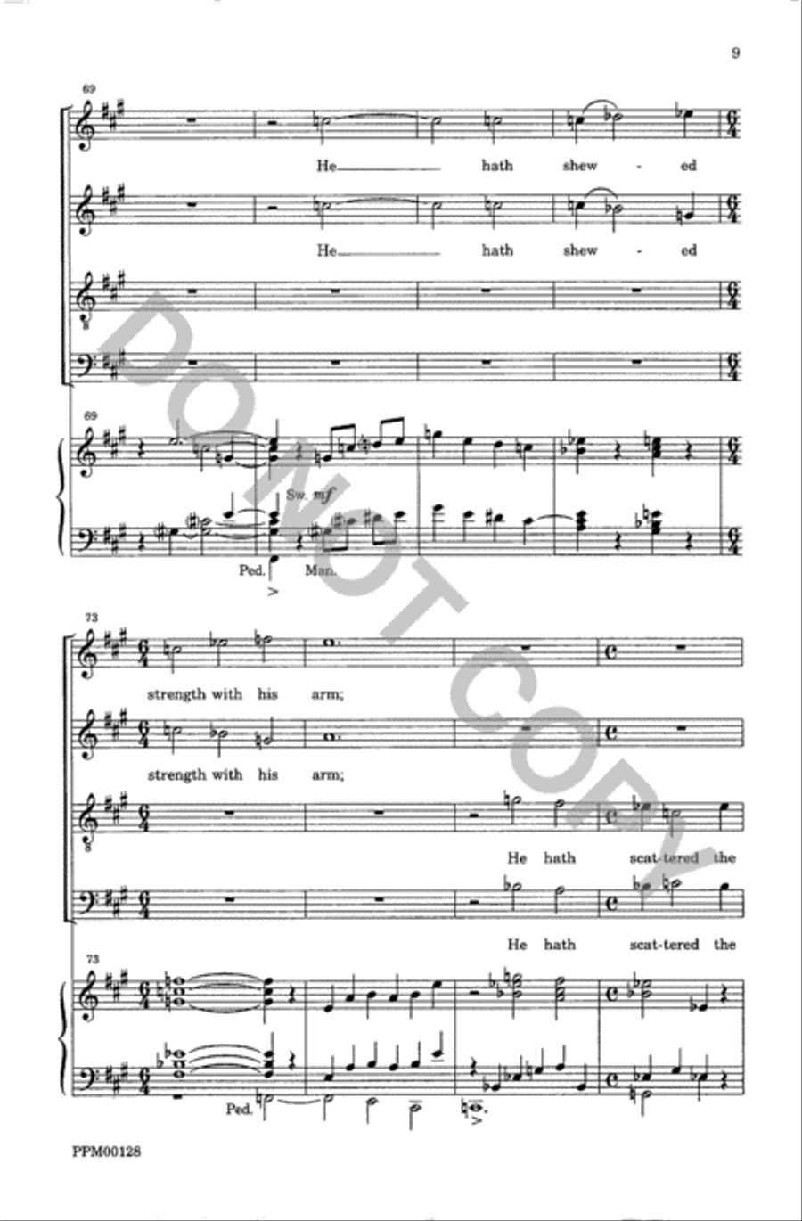 Magnificat and Nunc Dimittis 
