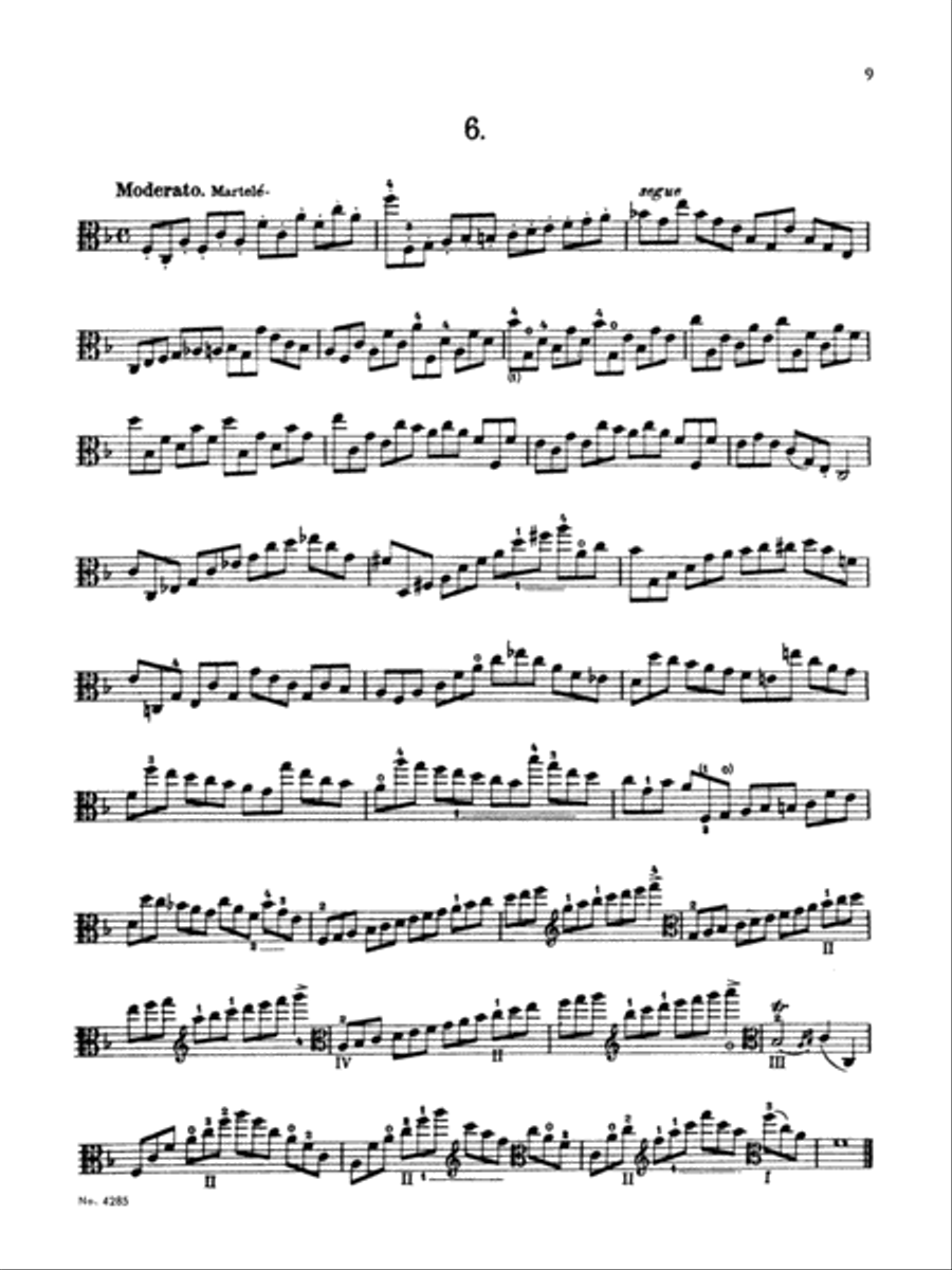 Kreutzer: Forty-two Studies Part scores gallery preview page 1