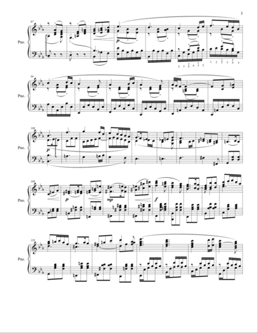 Slow-Motion Waltz Piano Solo scores gallery preview page 3