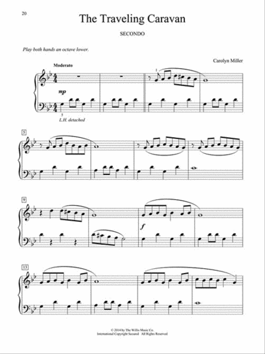 5 Easy Duets 5 Easy Duets Easy Piano scores gallery preview page 5
