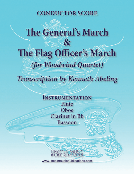 The General’s & Flag Officer’s Marches (for Woodwind Quartet) image number null