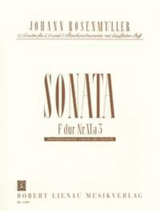 Sonata 6 F-Dur a 3