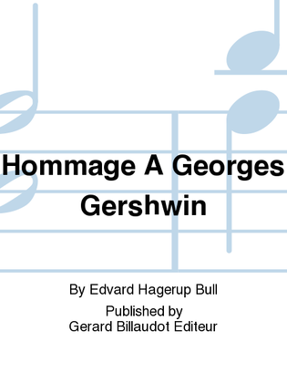 Hommage A Georges Gershwin