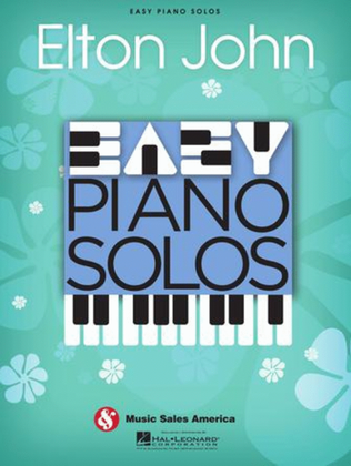 Book cover for Elton John – Easy Piano Solos