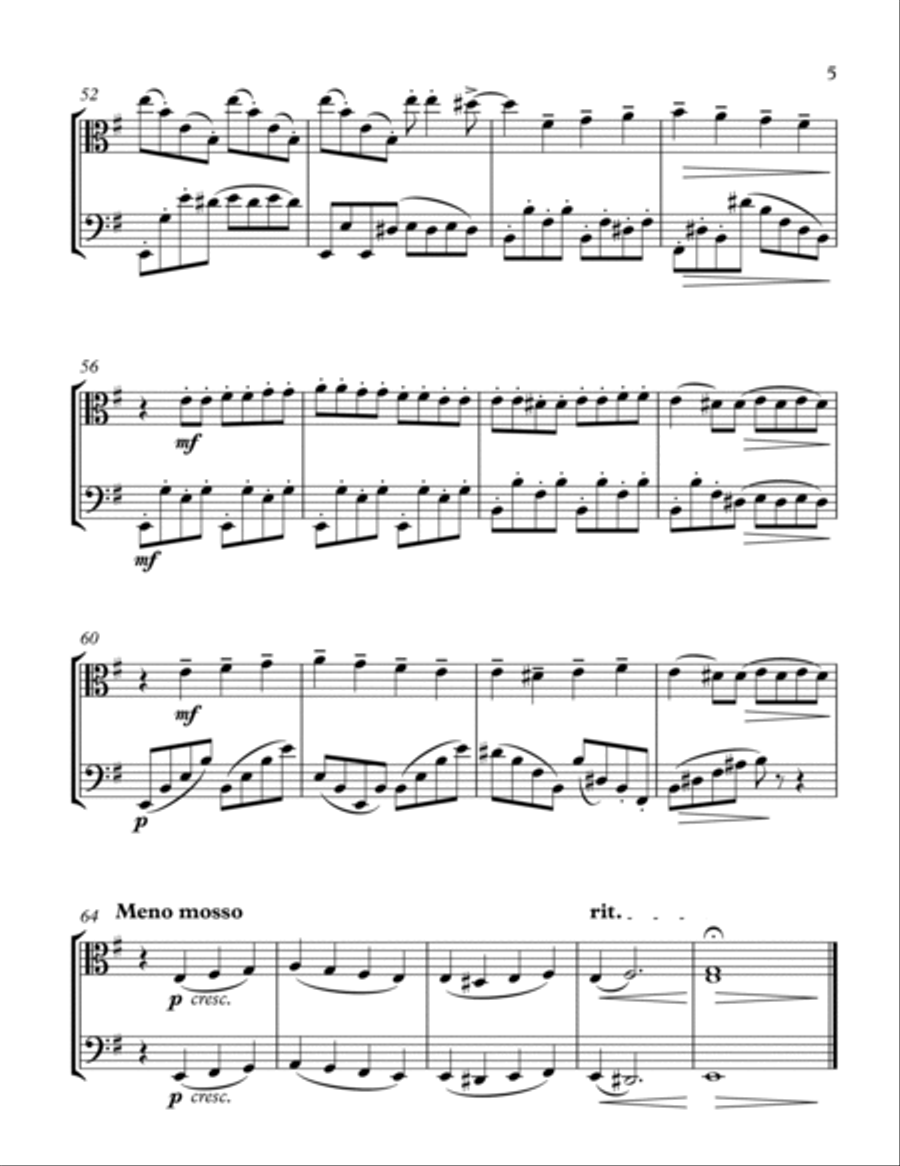 Paint It, Black String Duet scores gallery preview page 5