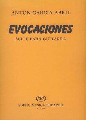 Book cover for Evocaciones Suite Para Guitarra