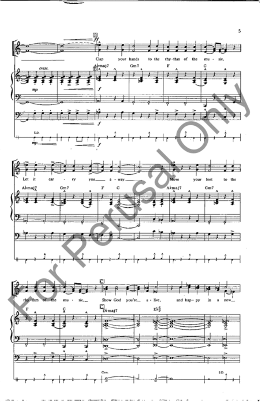 Sing It! Sing It! SA scores gallery preview page 4