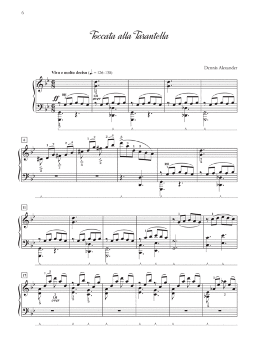 Toccatas Toccatas Piano Solo scores gallery preview page 4