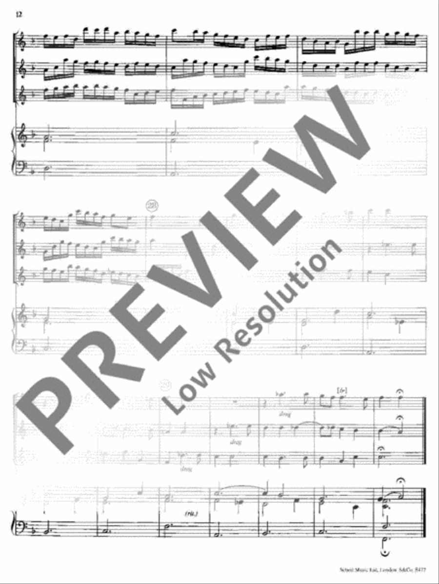 3 Parts upon a Ground Bassoon scores gallery preview page 17