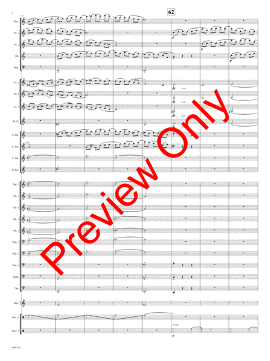 Flying Concert Band scores gallery preview page 11