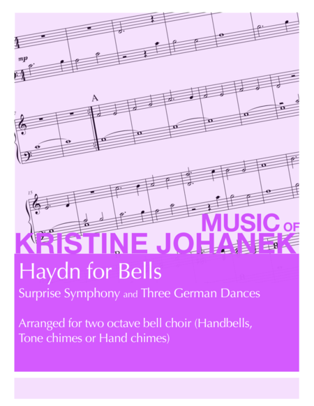 Haydn for Bells (Surprise Symphony and German Dances for 2 Octave Handbells, Hand Chimes or Tone Chi image number null