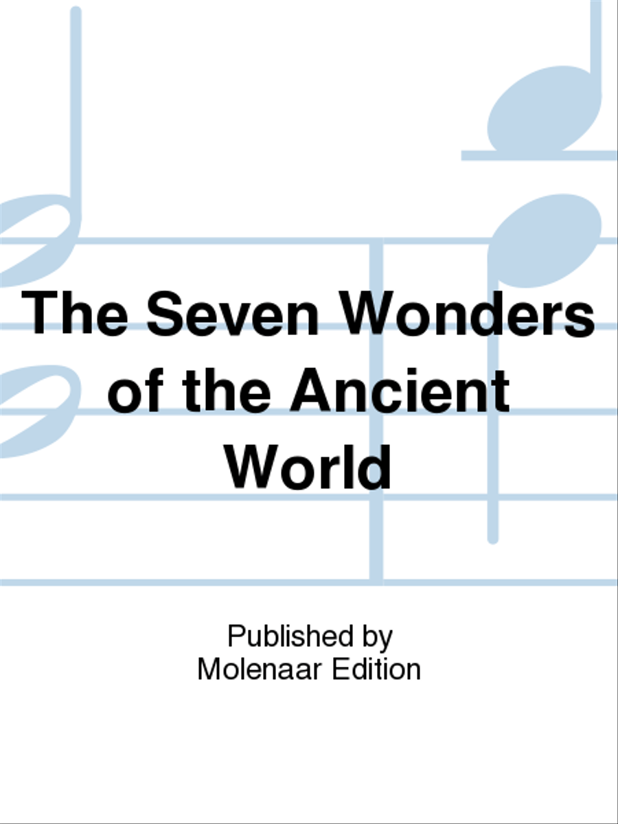 The Seven Wonders of the Ancient World Concert Band scores gallery preview page 1