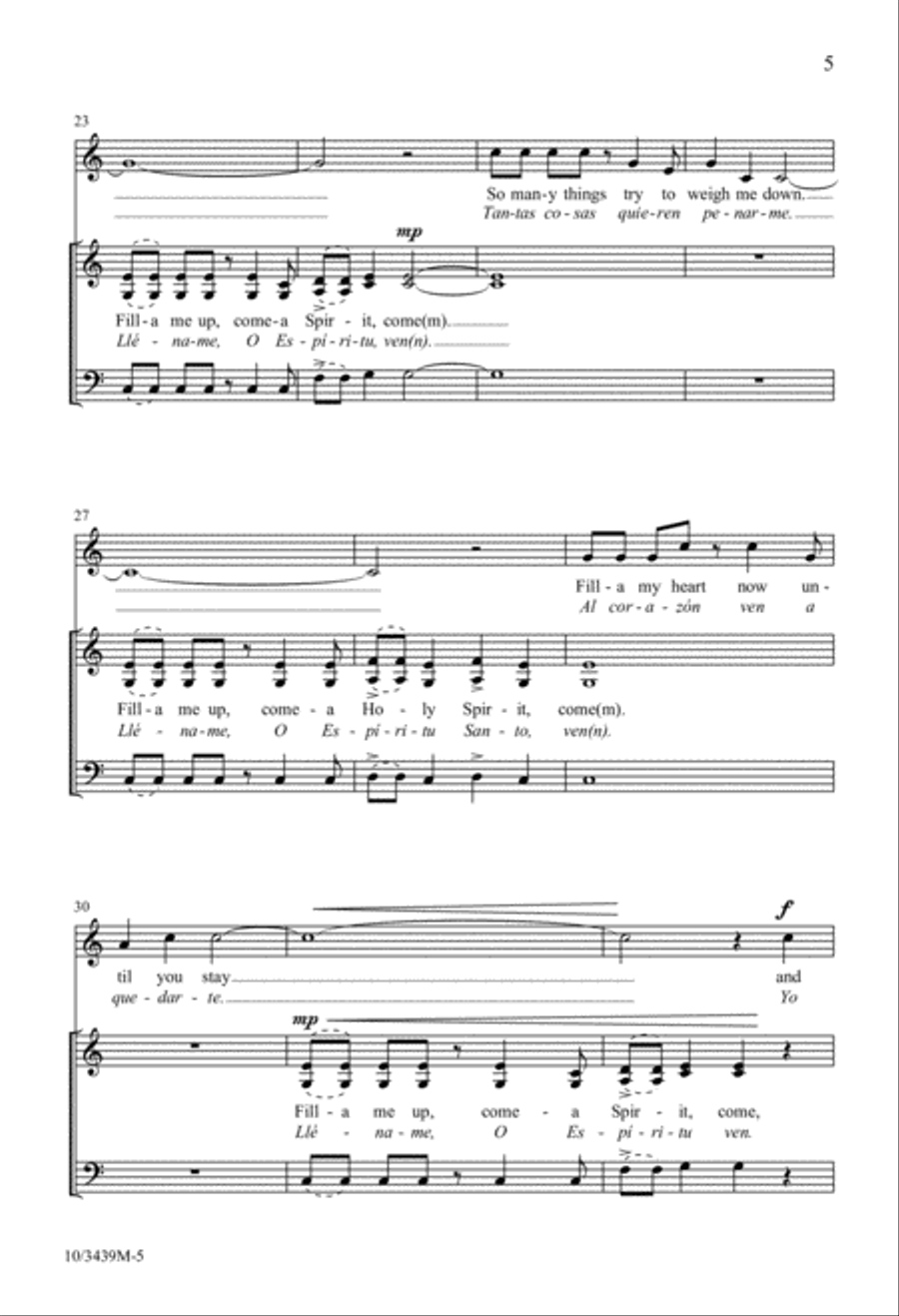 Fill-a Me Up! 3-Part scores gallery preview page 4