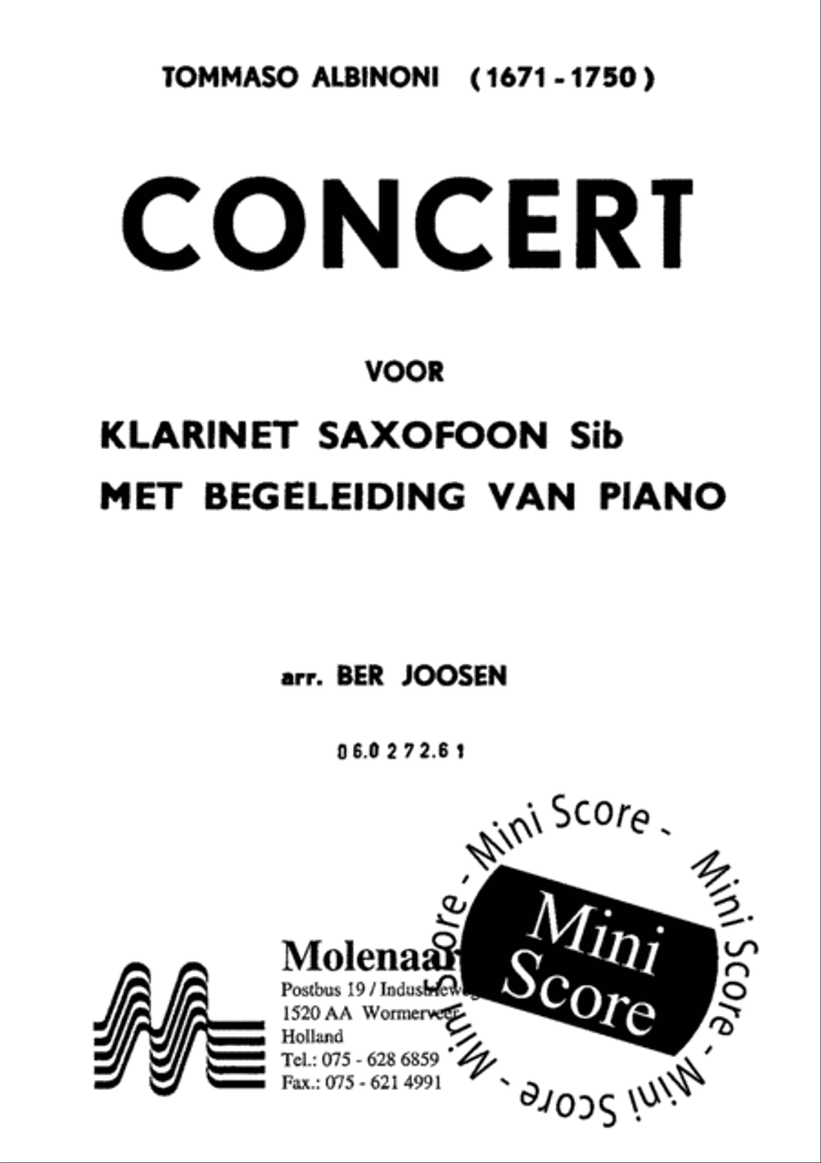 Concert Concert Clarinet scores gallery preview page 3