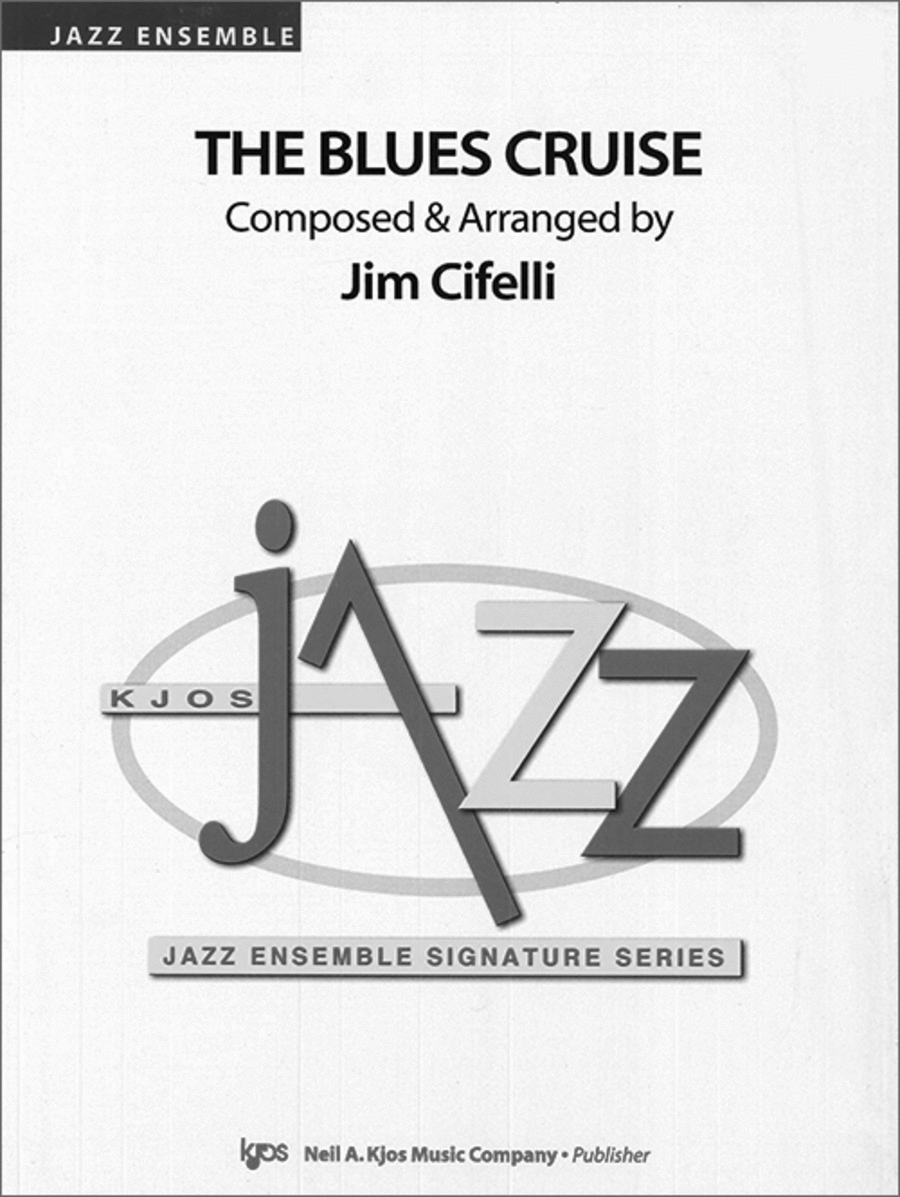 The Blues Cruise - Score Jazz Ensemble scores gallery preview page 1