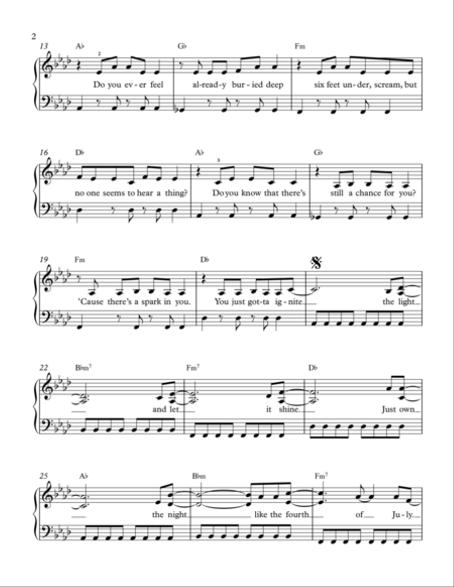 Firework Voice scores gallery preview page 2