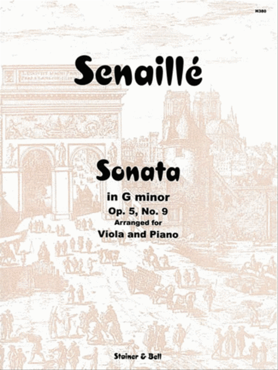 Sonata Op 5 No 9 G Min Arr Morgan Vla Pno Organ scores gallery preview page 1