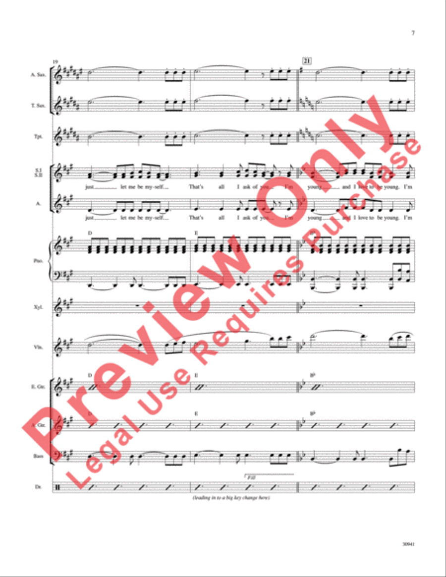 You Don't Own Me Choir scores gallery preview page 8