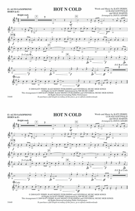Book cover for Hot N Cold: E-flat Alto Saxophone