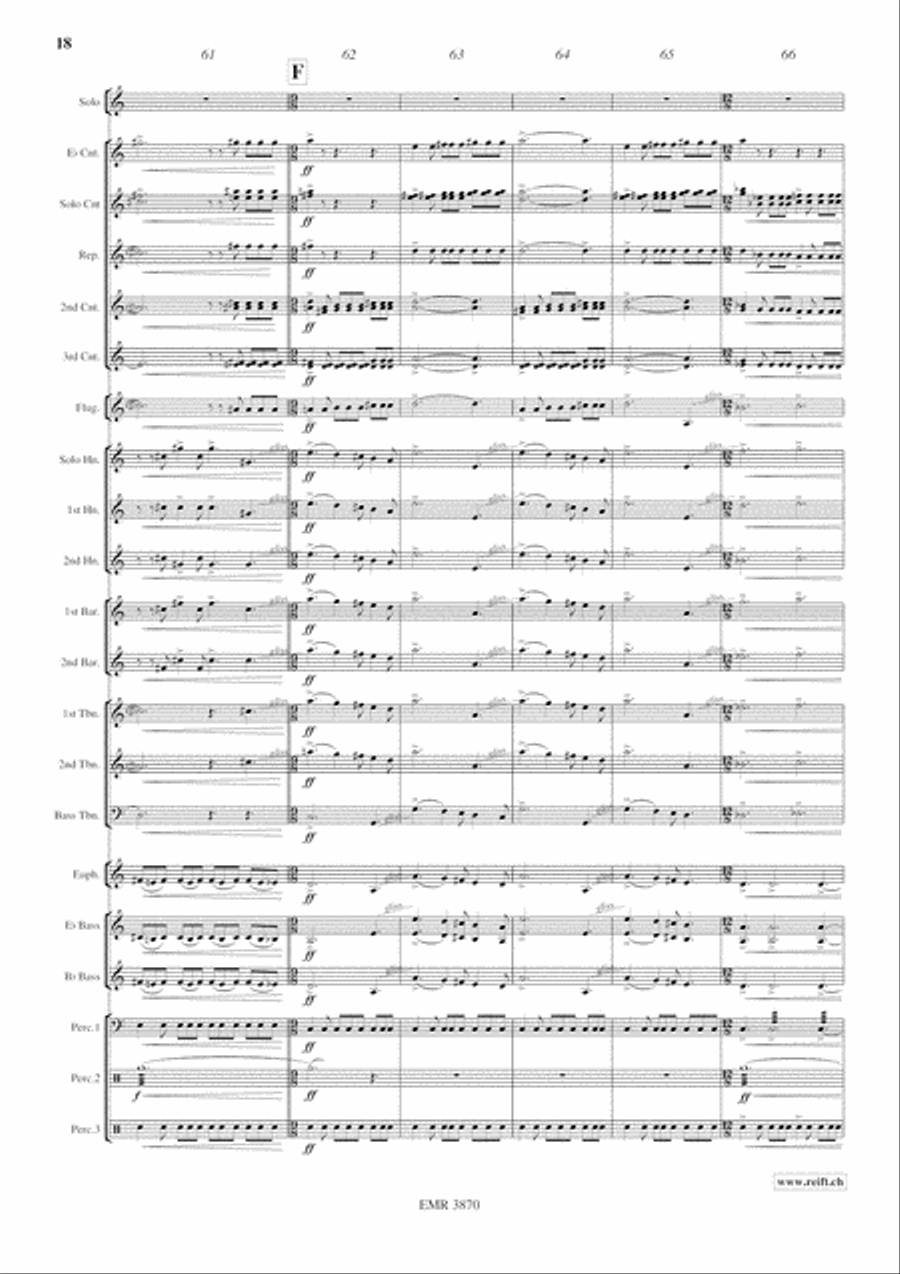 Adventure Quest Brass Band scores gallery preview page 18